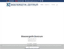 Tablet Screenshot of bioenergetik-zentrum.de